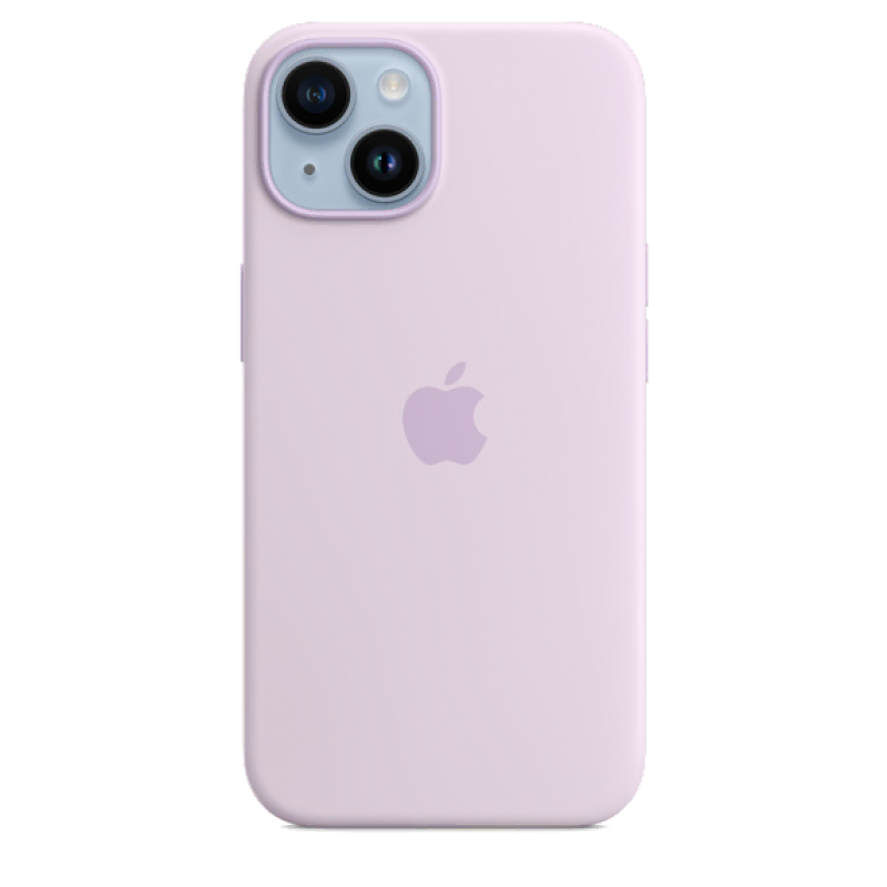 Накладка Apple iPhone 14 Plus Silicon Case MagSafe Animation (Сиреневый)