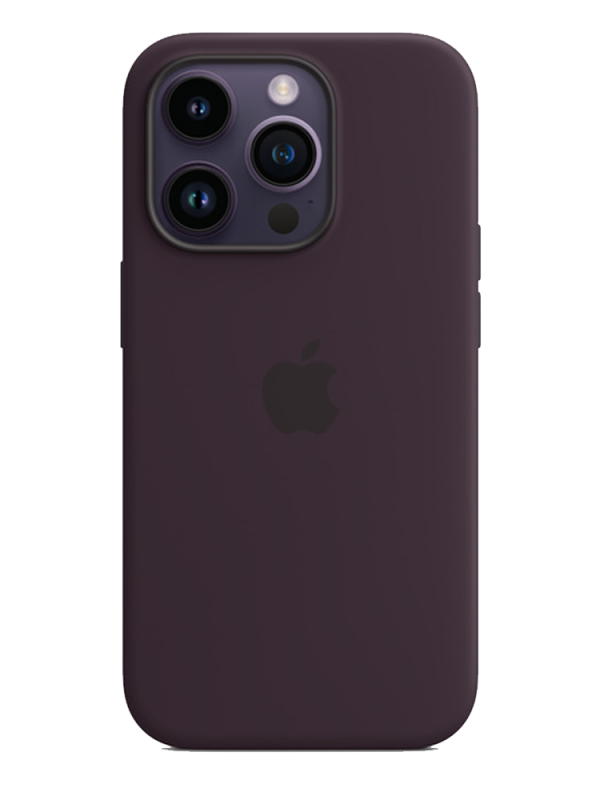 Накладка Apple iPhone 14 Pro Max Silicon Case MagSafe No Animation (Сливовый)