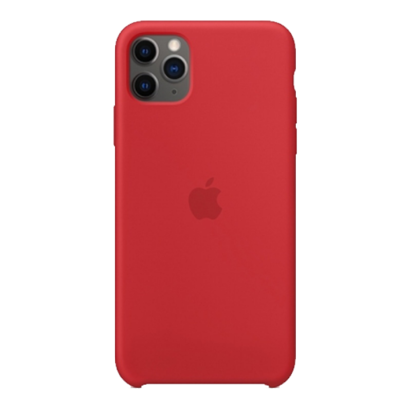 Накладка Apple iPhone 11 Pro Silicon Case (Красный)