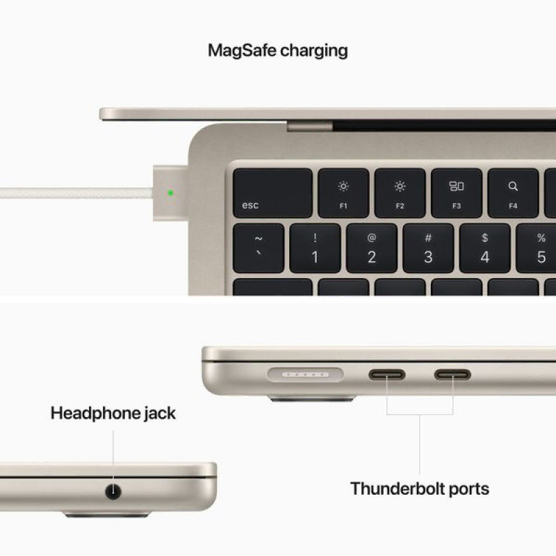 Apple MacBook Air 13 2022 M2 512GB Starlight MLY23