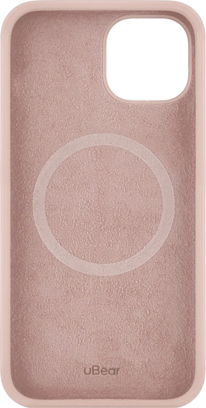 Чехол защитный uBear Touch Mag Case для iPhone 14 (Розовый)