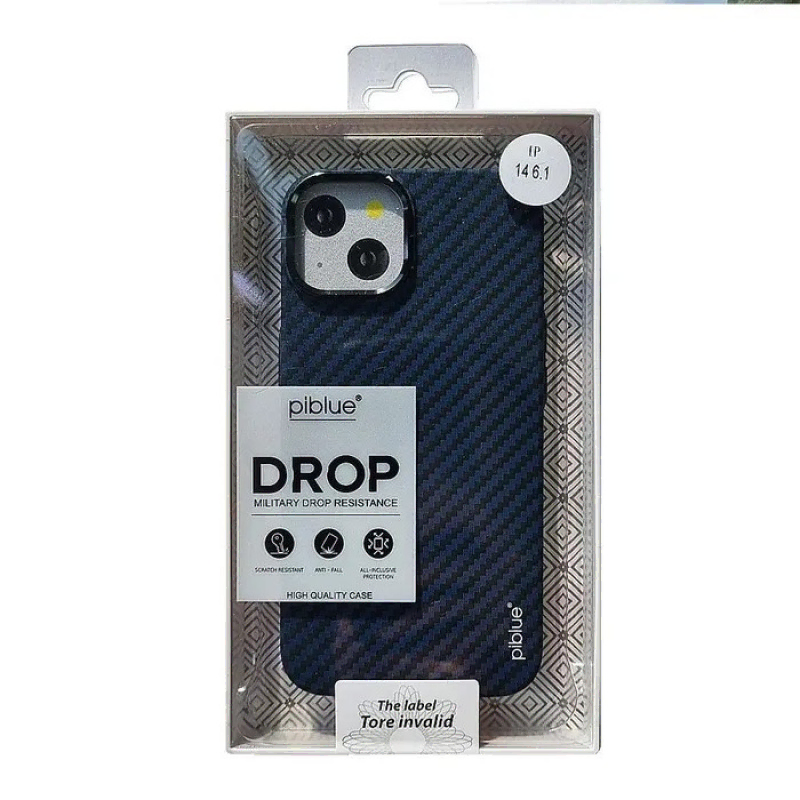 Накладка iPhone 12/12 Pro PiBlue Drop (Синий)