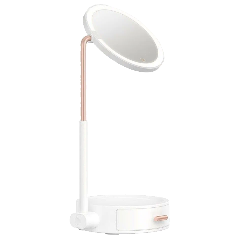 Baseus Smart Beauty Series Lighted Makeup Mirror with Storage Box White