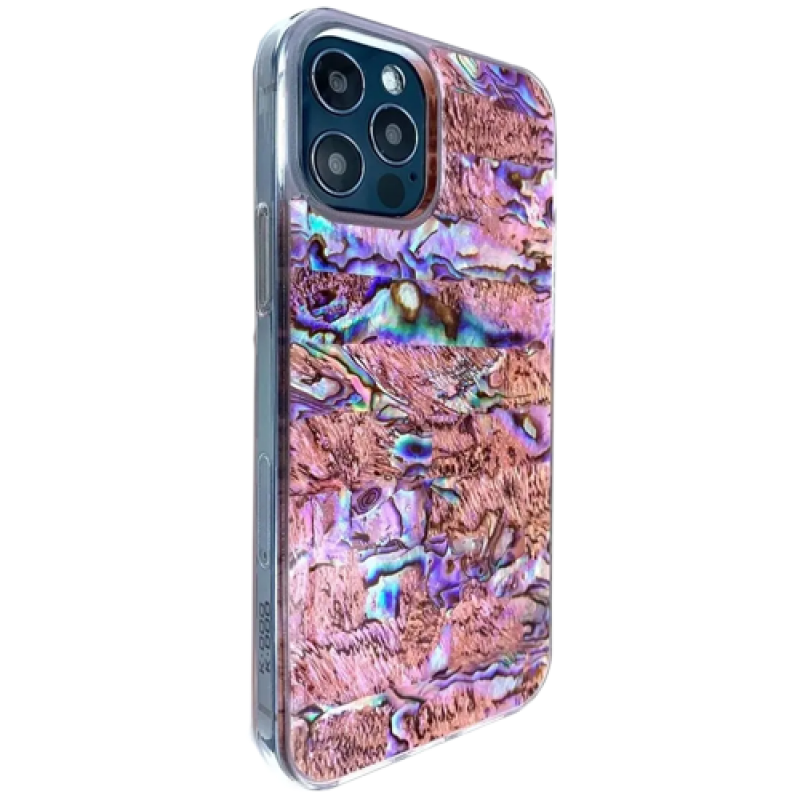 Накладка iPhone 13 Pro Max K•Doo Seashell (Розовый)
