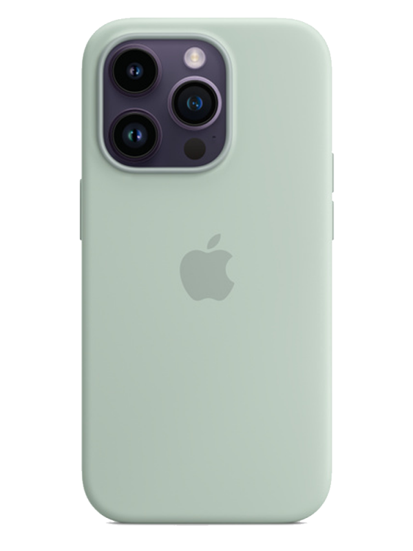 Накладка Apple iPhone 14 Pro Silicon Case MagSafe Animation (Бузина)