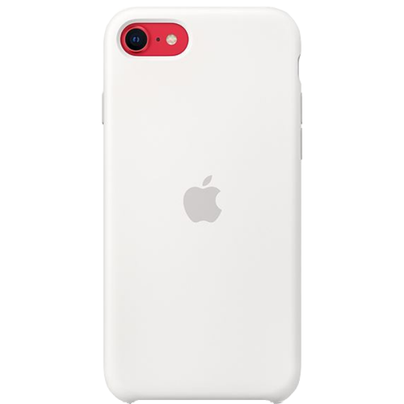 Накладка Apple iPhone SE 2020 Silicon Case (Белый)