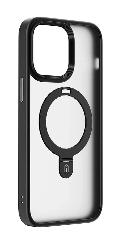 Чехол WIWU MagSafe 15 Pro Max Clear/Black